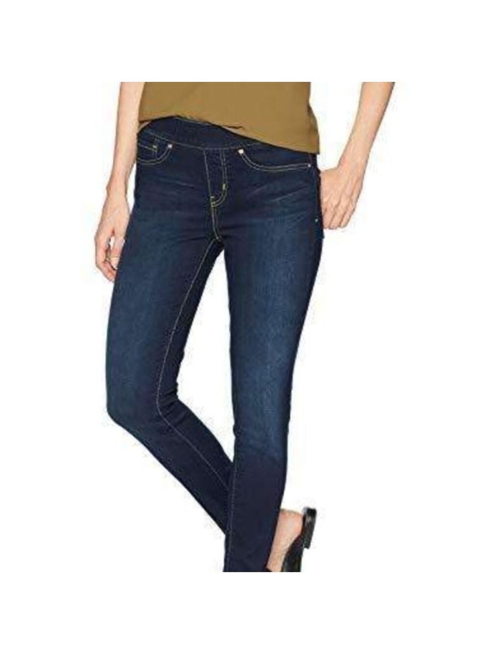 Levis Gold Label Women's Totally Shaping Pull On Mid Rise Skinny Jeans 2…